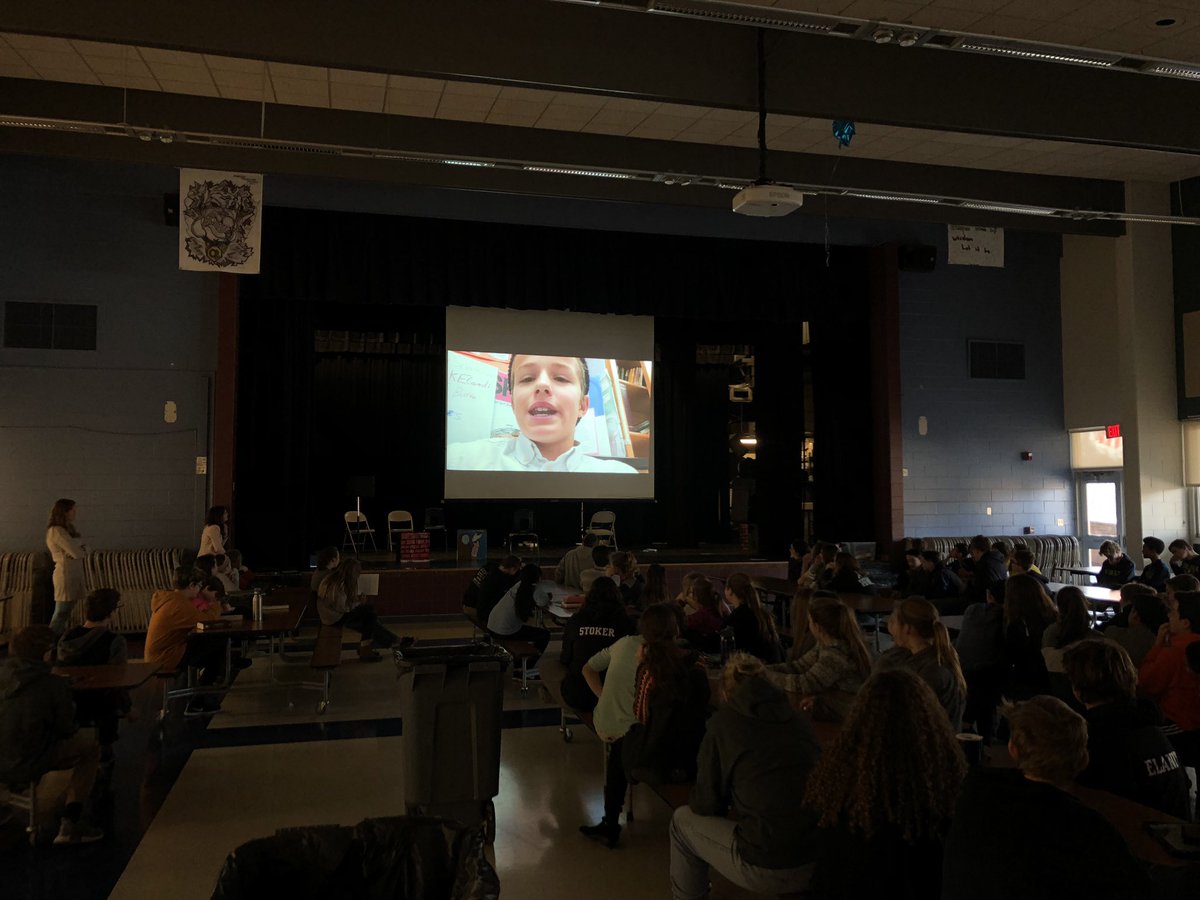 8thGoldBeach's tweet photo. Documentaries, Cook Books, Speeches, Campaigns and Fundraisers are only a few of the ways students decided to take on the capacity project - a project that had students investigate the factors of earth sustainability. Enjoy some pictures of our students presenting final products! https://t.co/yGf17861f0