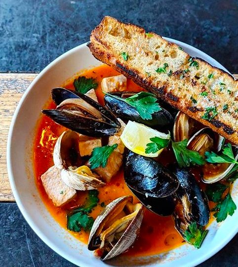 Chef Brandon Dillon posted this gorgeous shot of a Cioppino special yesterday and we couldn't help but share!