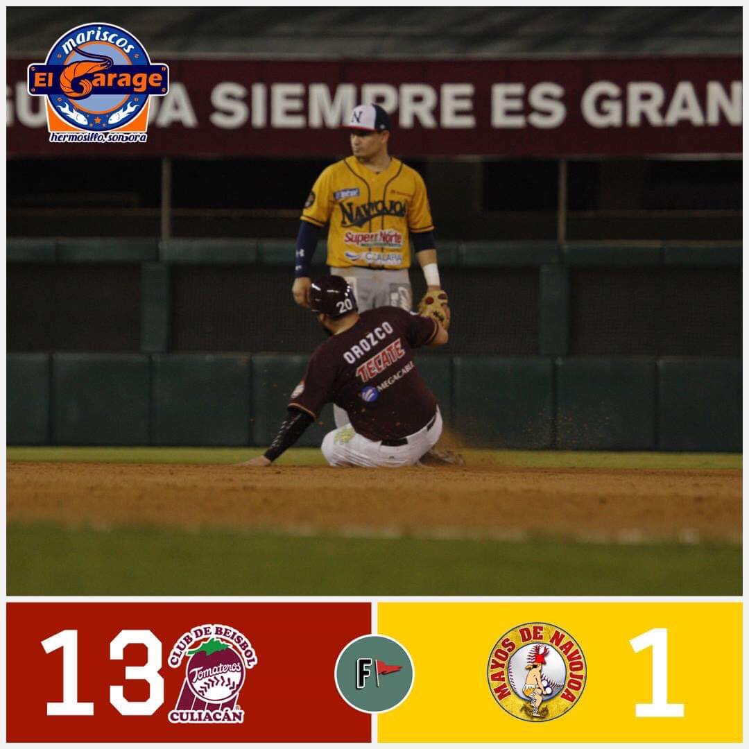 Elfanatico_MX's tweet photo. Resultados de la Liga Mexicana del Pacífico⚾️😁

18/12/18 📆 #InviernoCaliente 🔥

#Naranjeros #Yaquis #Charros #Mochis #Venados #Mayos #Tomateros #Aguilas https://t.co/EY7kqDrzol