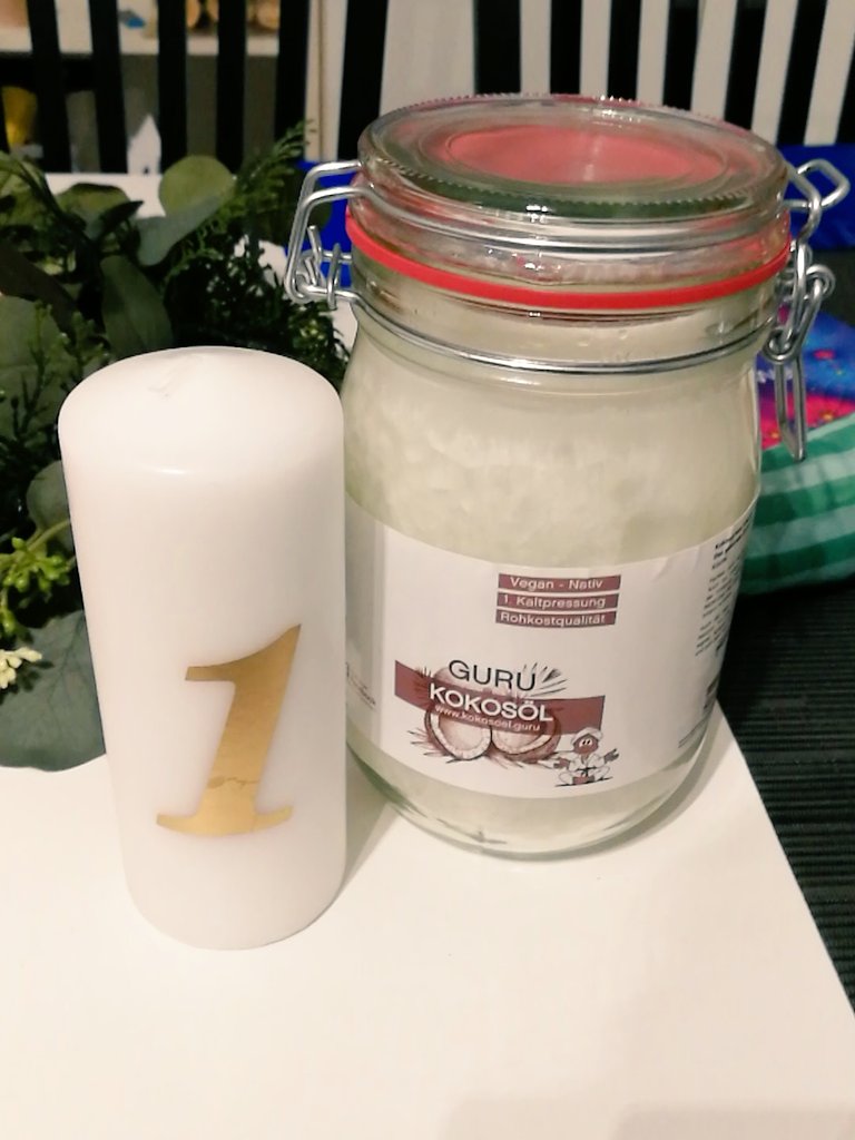 Eventuell habe ich die Menge "1000ml" Kokosöl unterschätzt. 😂