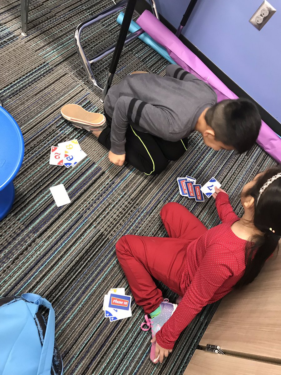 MielitzClass's tweet photo. Practicing multiplication facts by playing SLAP! (No slapping allowed😉)
#factfluencyfun @kloneal2 @KleinISDMath @KleinISD @LemmKISD https://t.co/xcKy1n2CMi
