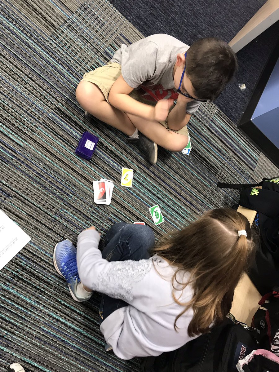 MielitzClass's tweet photo. Practicing multiplication facts by playing SLAP! (No slapping allowed😉)
#factfluencyfun @kloneal2 @KleinISDMath @KleinISD @LemmKISD https://t.co/xcKy1n2CMi
