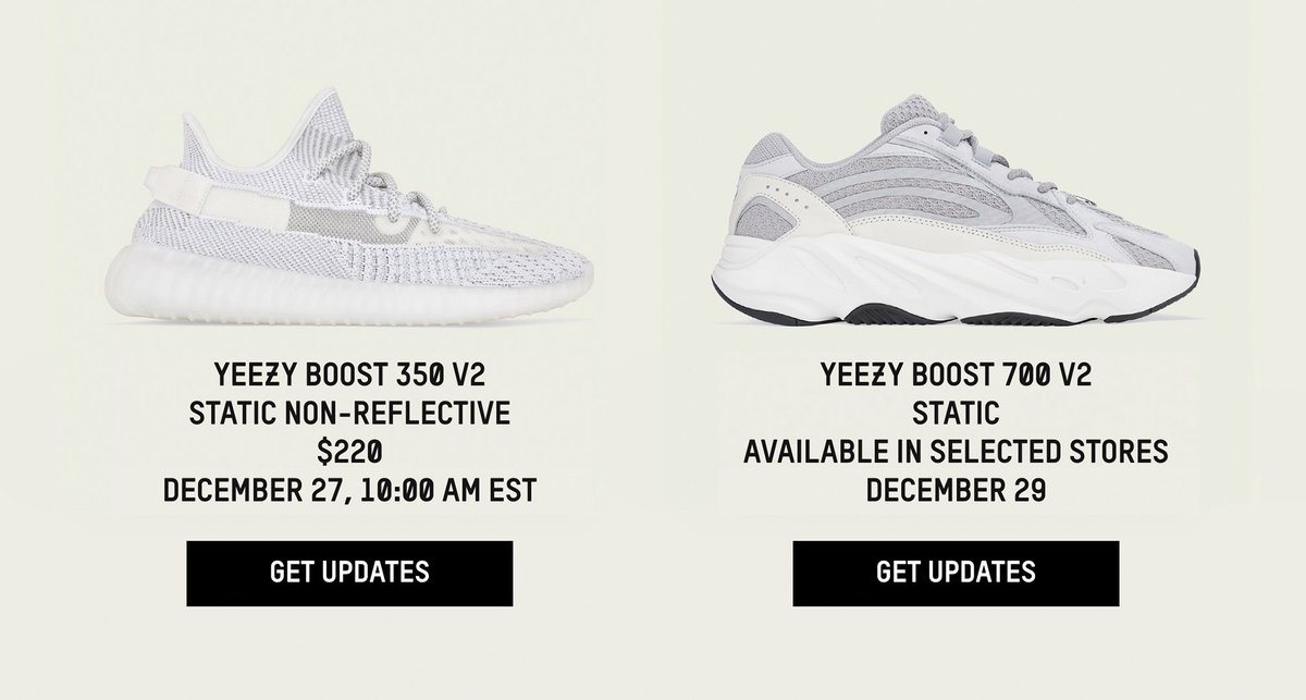 yeezy 700 v2 static raffle