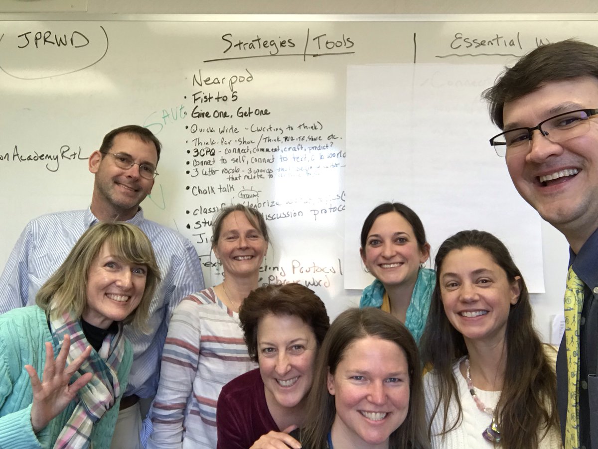 PerksKevin's tweet photo. So humbled and appreciative to spend two amazing days with teachers from @BaconAcademy exploring Reading to Learn and #VITALCollaboration. What a great community of learners! https://t.co/nNnAGHBvsr