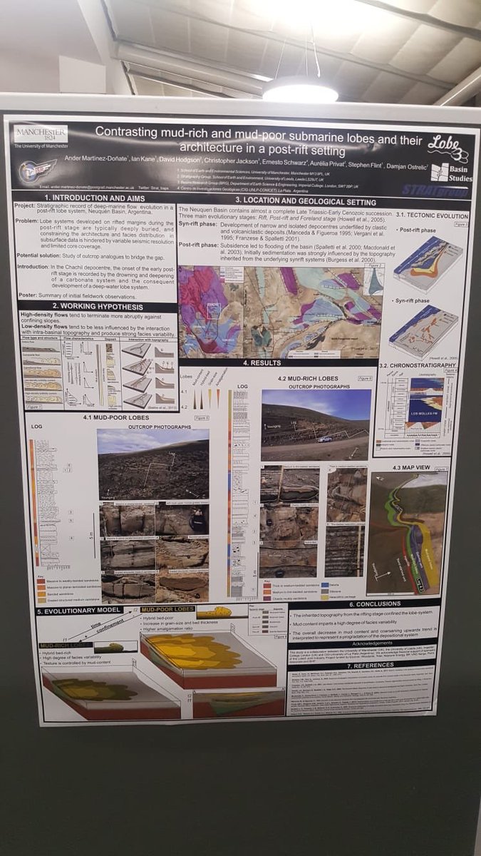 SedResQ's tweet photo. And a great first poster of his PhD from @Strat_traps 

Shame he missed the @man_basins purple memo!

#phdlife #bsrg18 https://t.co/ReaAd0wkFe