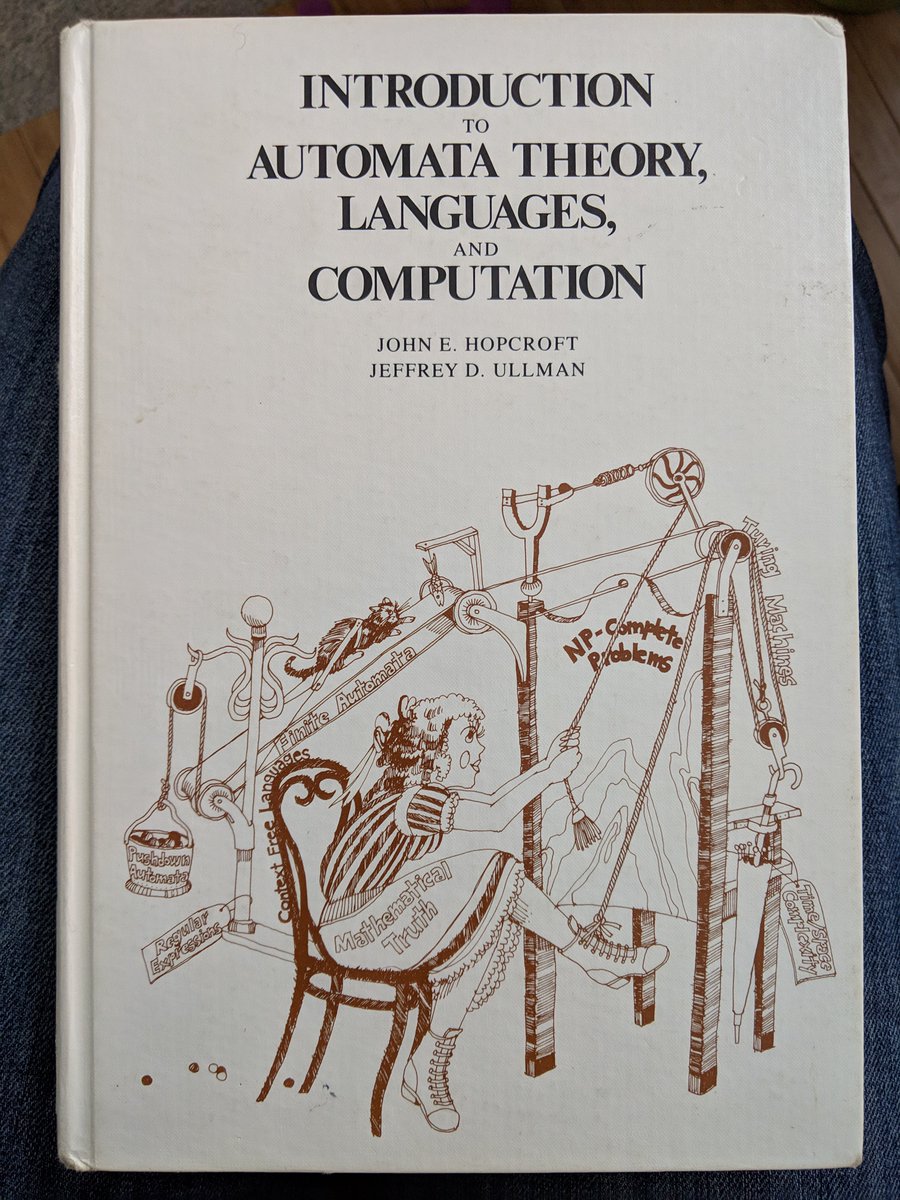 Book titled "Introduction to Automata Theory, Languages, and Computation"