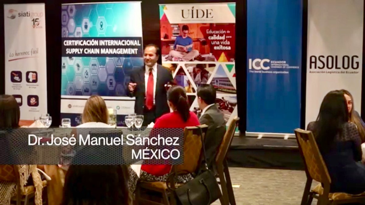 Gratos recuerdos #2018 #SupplyChainTrends evento desarrollado con el apoyo de @ICC_Ec #SiatiGroup @AsologEcuador @UIDE 👉 m.youtube.com/watch?v=4sugsX…