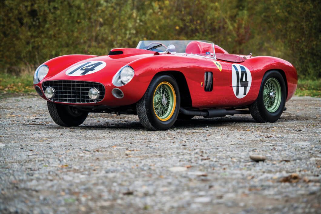 Take2theRoad's tweet photo. Stunning #Ferrari290MM Sells for $22m at RM Sotheby’s inaugural Petersen Automotive Museum Sale. It was driven by Juan Manuel Fangio, Phil Hill, Peter Collins, Wolfgang von Trips, Olivier Gendebien, Eugenio Castellotti &amp; Sir Stirling Moss! What a lineup!

https://t.co/BEWWQYIhTq https://t.co/a3GAOYp9ei