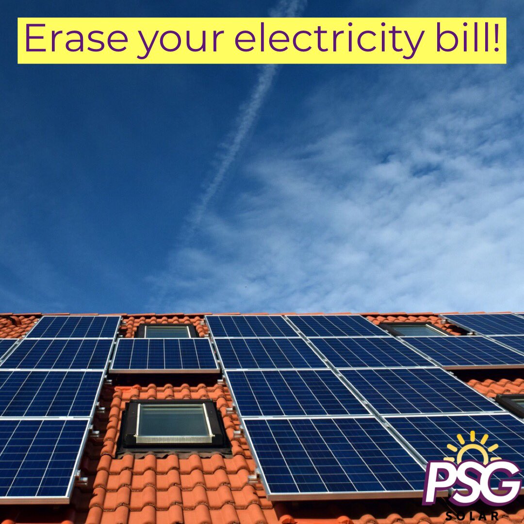 PsgSolar's tweet image. Let the sun pay your bills 🌞 #psgsolar