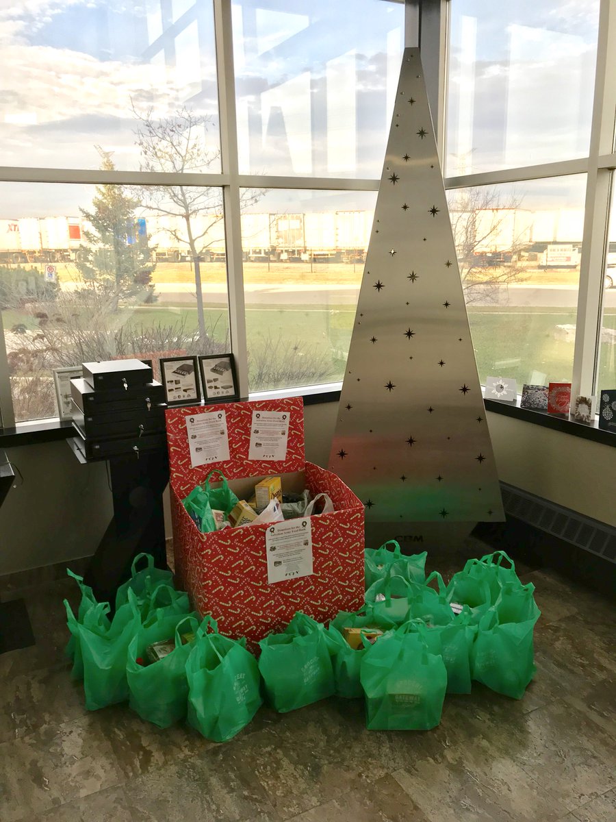 cbmmetal's tweet photo. BIG THANK YOU to everyone at CBM who brought in Food Items in support of our Food Drive for The Milton Salvation Army Food Bank - 123 Donated Food items yesterday and ordered 123 items from Grocery Gateway to match the donations!! Thank you! https://t.co/f1OBw84oFv