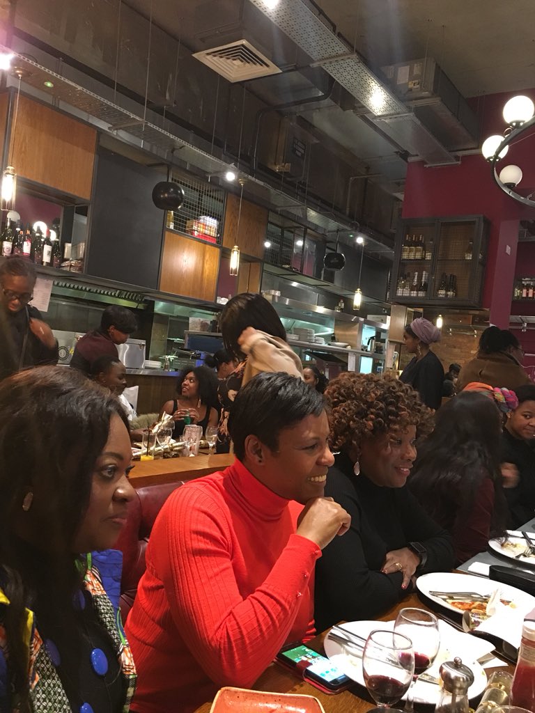 LYentumi's tweet photo. At the inaugural Black Women in Politics dinner - learning so much from these women!! #BWIP https://t.co/bXVqqvJpPz