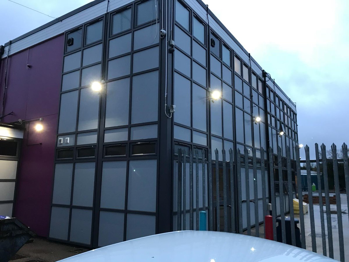 SwansonElecLtd's tweet photo. Numerous external flood lights upgraded today with new LED versions at a local school, power tripping fault also corrected. More work to be completed here in the new year as we carry out correctional works, discovered from the recent condition report carried out. https://t.co/iVgeVX034A
