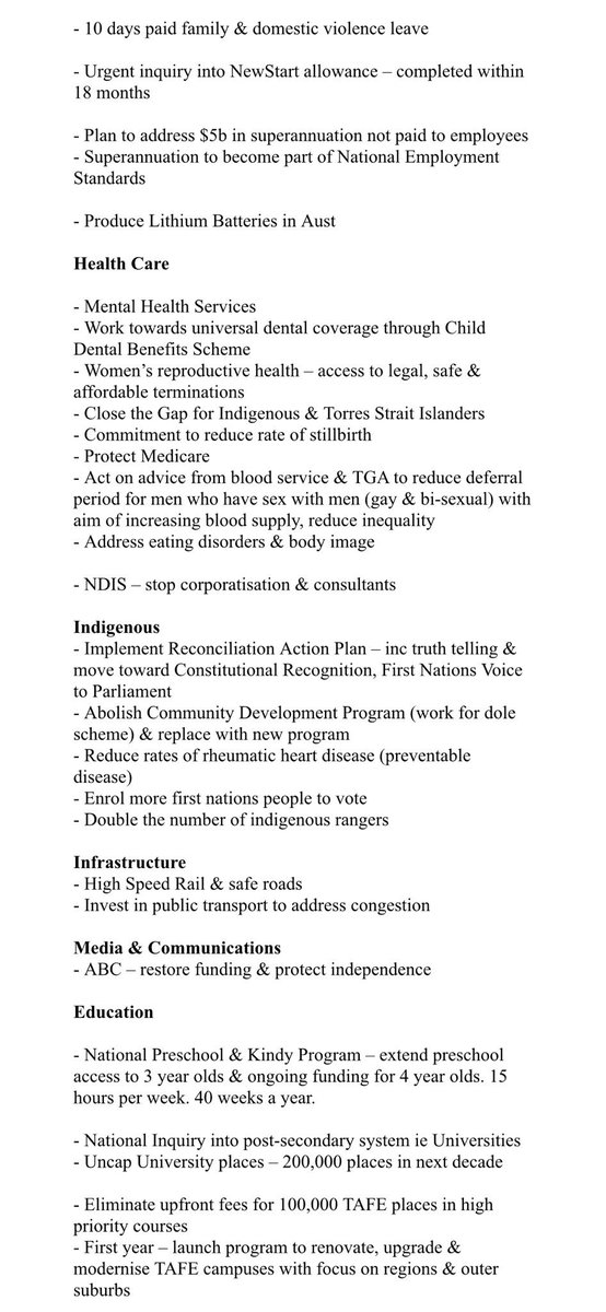 TrueNorthNewsAU's tweet image. I put this together quickly y’day listing passed policies, motions, resolutions from #LabConf18 - if Labor win next election Aust is set for much needed change  #auspol