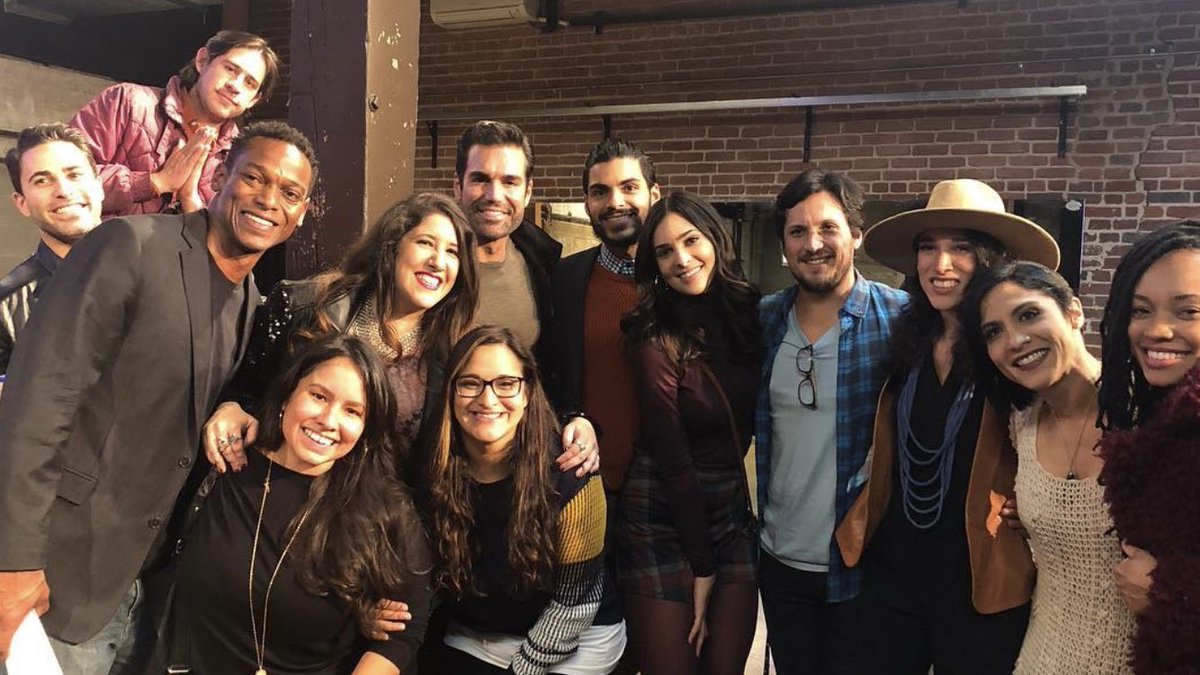 4CamilaBFans's tweet photo. “The Deported” Live Table Read last night at @ArtShare_LA with #LatinoFilmMakers featuring @camilabanus and @JordiVilasuso 🎤📄 #Days #Hiblings reunited for a cause 💜#Raices #TheDeported #Reading https://t.co/KYaGj25WvW