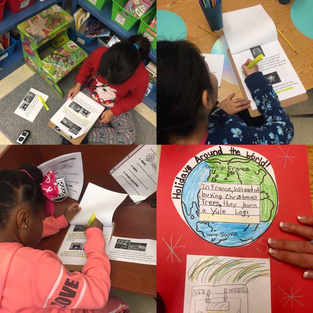 AGr0ss's tweet photo. Station Based learning was effective today! We independently traveled “around the world” to research Holiday Traditions in different countries 🎄❄️🌎📝#StationBasedLearning #WhyLP #TrueNorthBrunswick #ResourceRocks https://t.co/NOtR0Ln1tr