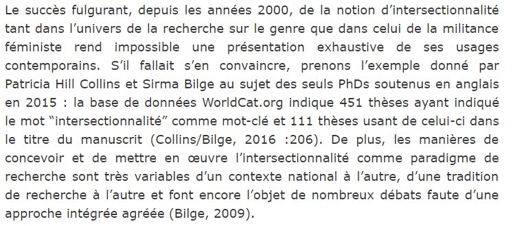 socio_reflexe's tweet photo. #LRT Rien que cette donnée devrait déjà mettre fin au pseudo débat porté par certain.e.s dans le champ médiatique sur l'intersectionnalité qui aurait une seule ambition et une seule définition https://t.co/2zzuOKrm8b