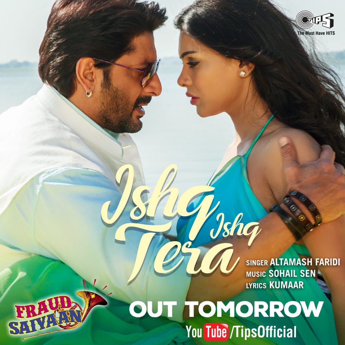Get ready for a track that will fill your hearts with love. 💕
#IshqIshqTera out tomorrow.

#FraudSaiyaan <a href="/ArshadWarsi/">Arshad Warsi</a> <a href="/saraloren101/">Mona Liza</a> <a href="/FaridiAltamash/">Altamash faridi</a> <a href="/sohail_sen/">sohailsen</a> <a href="/kumaarofficial/">Kumaar</a> <a href="/prakashjha27/">PrakashJhaFilms</a> <a href="/saurabhshukla_s/">saurabh shukla</a> <a href="/PJP_Online/">PrakashJhaProduction</a> <a href="/dishajha/">Dishaa Jhaa</a> <a href="/KanishkGangwal/">Kanishk Gangwal</a> #DramaKingEntertainment