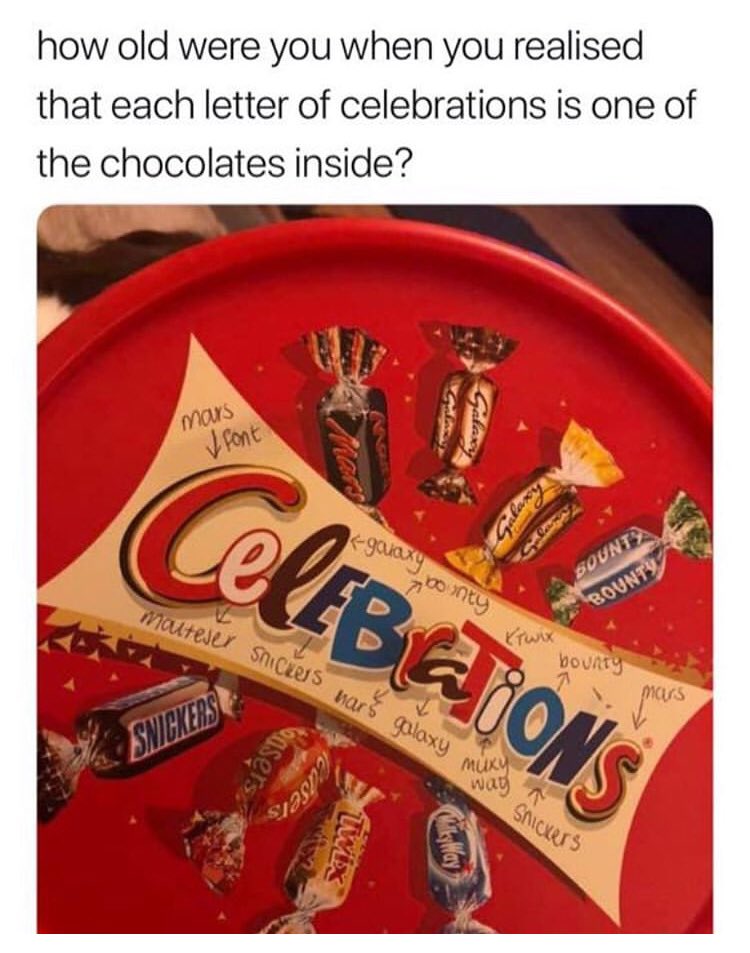 Charl29's tweet image. I was today years old!! 🙈