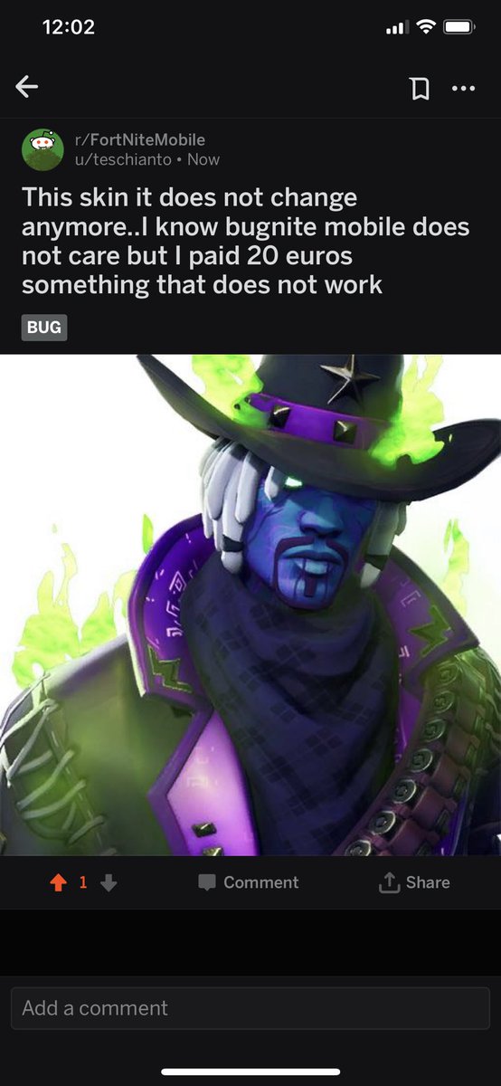 ReskillestYT's tweet image. Anyone else with this bug? @FortniteGame @Fortnite_BR @FortnitesMobile @FortniteBR #fortnite #fortnitemobile #fortniteios #fortniteandroid

Device: ios