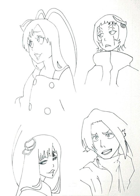 BLEACHの模写練習その7です! 