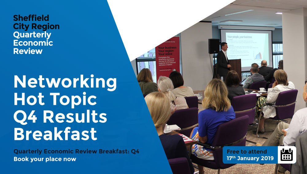 SCReconomy's tweet image. Did you complete the @SheffCityRegion Quarterly Economic Review survey Q4? Make sure you join us at our FREE breakfast to hear the results first hand – bit.ly/QEREventQ4 17 January at The AESSEAL New York Stadium