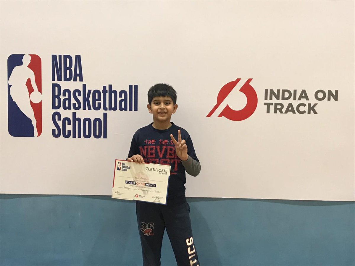 Congratulations to all three NBA Basketball School, Ramagya School, Noida students who were awarded as #PlayerOfTheMonth for the month of December.
#LearnToPlayTheNBAWay #YoungBallers 🏀⛹‍♀⛹‍♂
