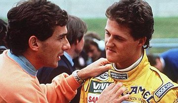 Would love to have heard this conversation.  Happy 50th birthday to Michael Schumacher and well wishes! 