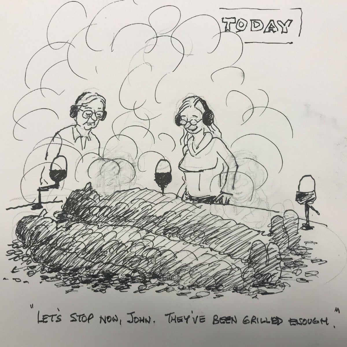 Mac cartoon about Today