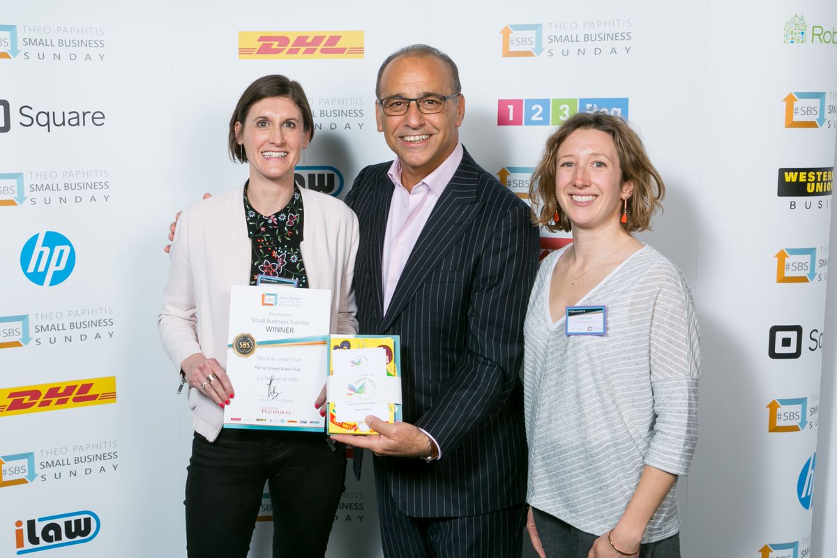 parrot_street's tweet image. It&apos;s already one year since our #SBS win - we can&apos;t believe it! Where did the last twelve months go? Here we are meeting the man himself @TheoPaphitis last February. Looking forward to this year&apos;s #sbsevent @TheSBS_Crew