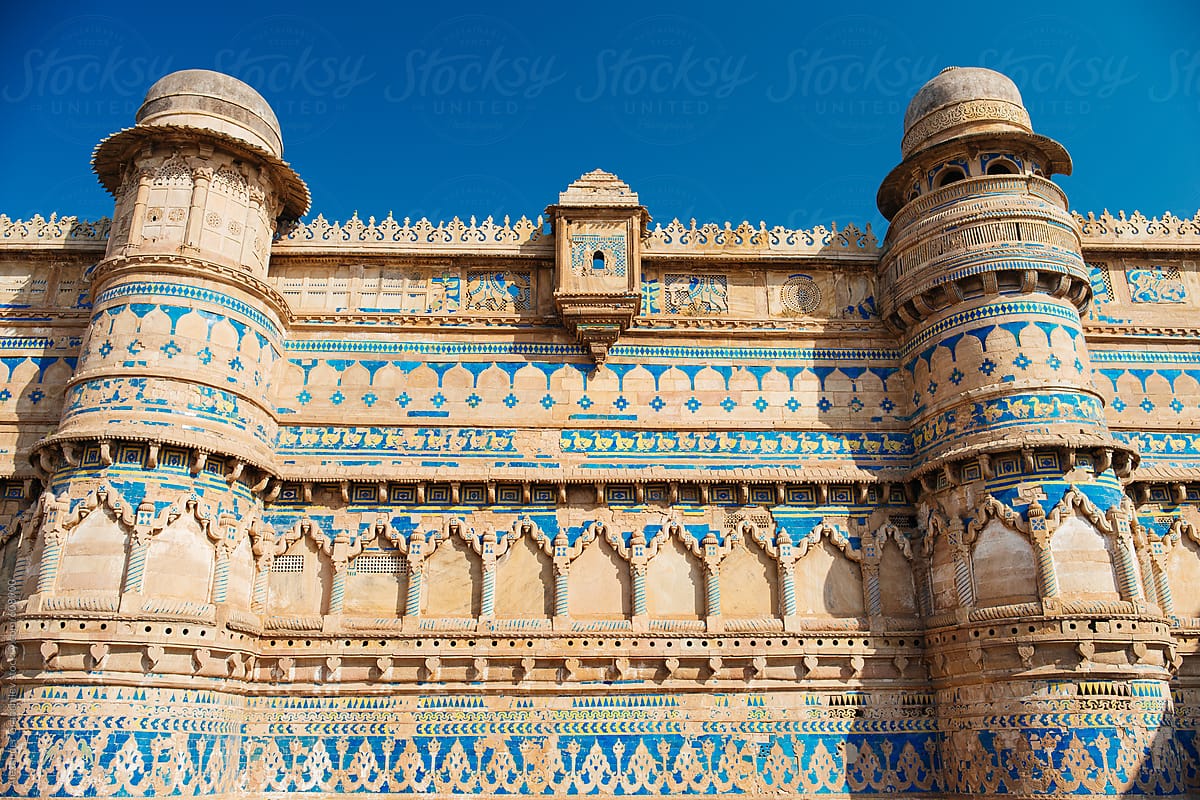 Gwalior Fort Skech#pride of madhya pradesh#pencil sketch#Famous Fort of  India#very easy for beginner - YouTube