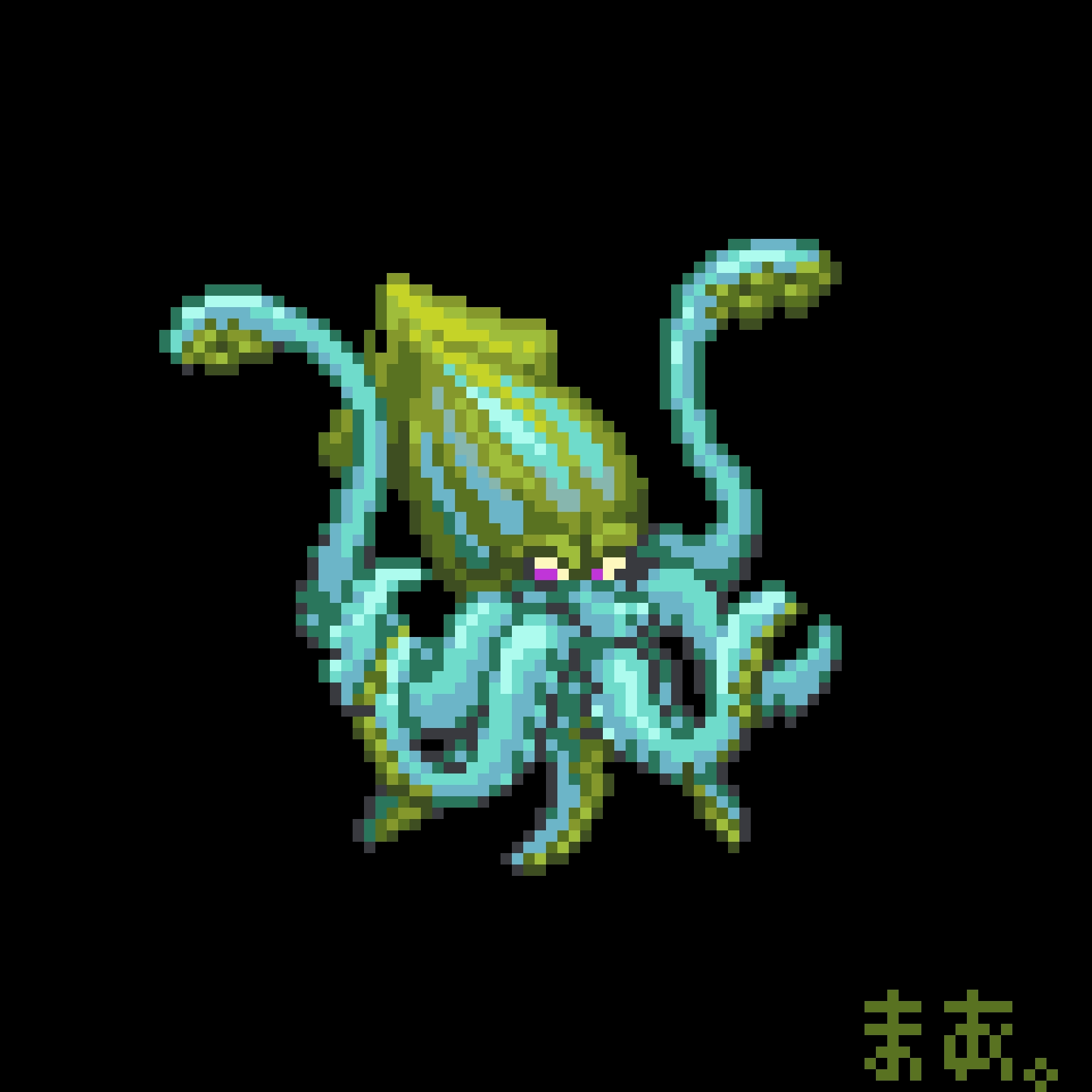 まあ アズマ これまでのドット絵達の背景黒差分 ドラクエ3 まあ アズマ これまでのドット絵達の背景黒差分 ドラクエ3