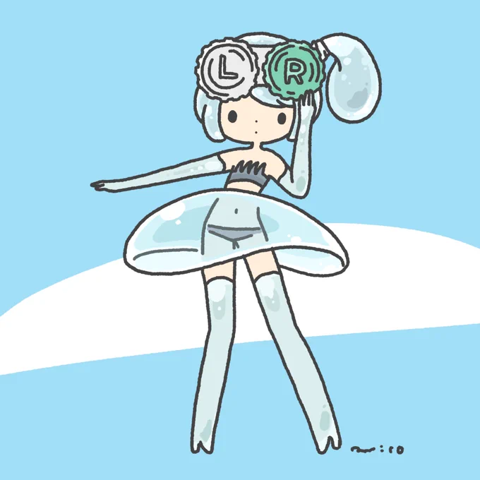 Contact lens ?

#瞳の日 