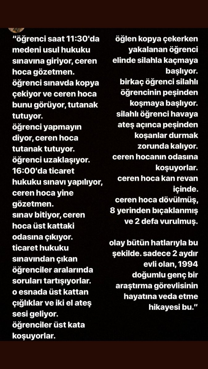 İnsanlık düşmanlarına lanet olsun!

#CerenDamar