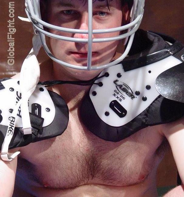 football guys locker room