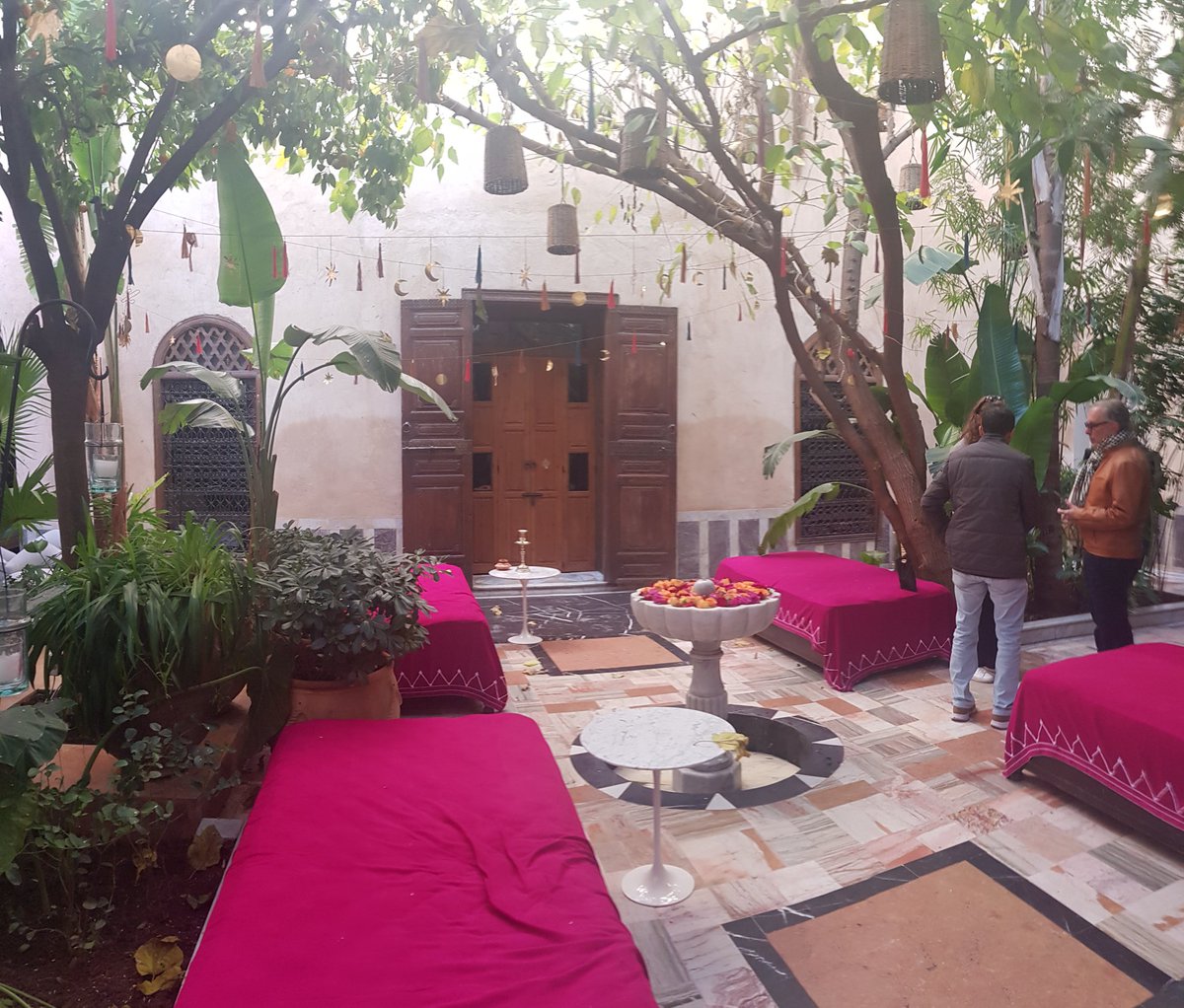 greypcarter's tweet photo. This is what 48 hours in #Marrakesh looks like for #NewYears2019. Loved visiting @lamaisonarabe and @Soloungekech #Morocco #travel https://t.co/K8Q7itpvsj