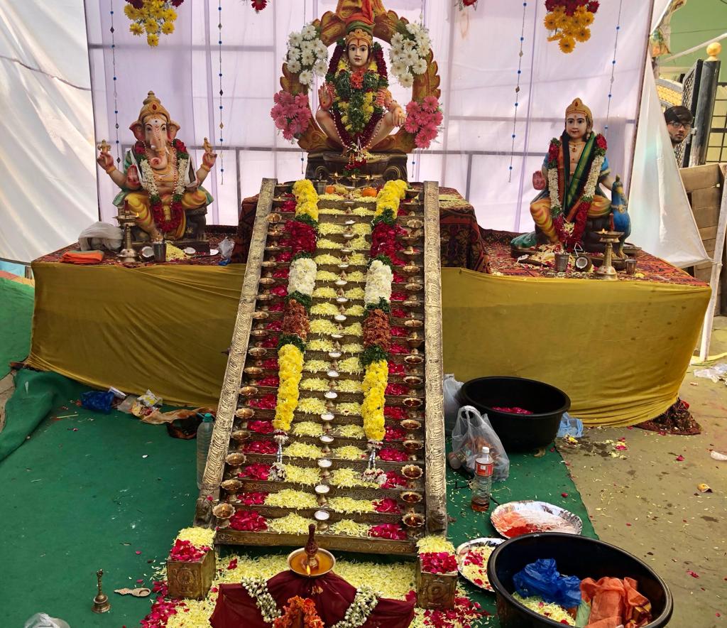 Dr K Laxman On Twitter Took Part In Ayyappa Swamy Maha Padi