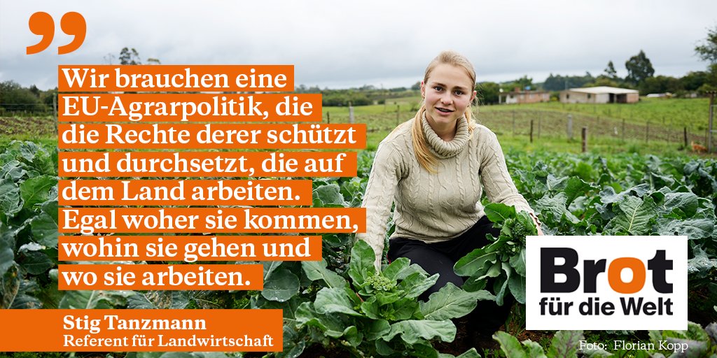 Bald startet die #GrüneWoche in Berlin. Wir setzen uns für eine bessere EU-Agrarpolitik ein! #Essenistpolitisch #WirHabenEsSatt