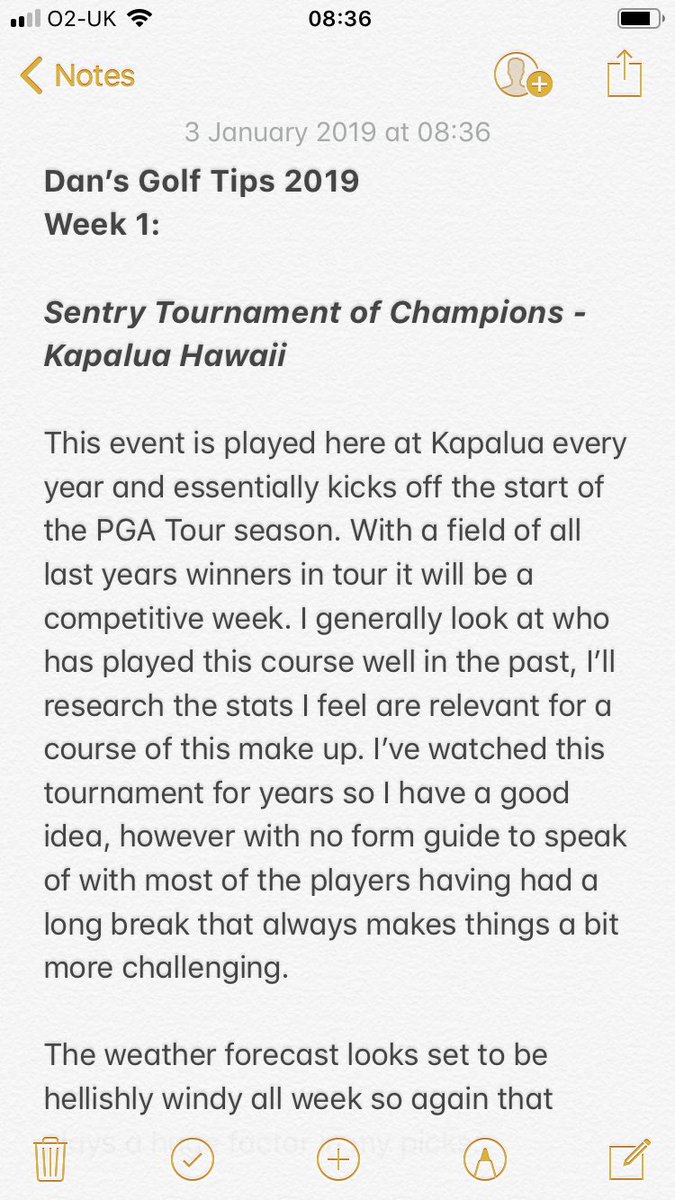 BetsRadders's tweet image. Week 1 is free! See how you fair with my views on this weeks tournament in Hawaii