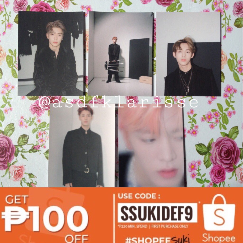 WTS/LFB

[RESTOCK] (TINGI) NCT127 Irregular-Regular

New Pulls for PHOTOCARD and Postcard.

⭐️PC
Jaehyun SET
Haechan
Johnny
Yuta

⭐️Postcard
Jaehyun
Yuta
Winwin
Jungwoo
Taeil

COD/Free SF on Shopee: asdfklarisse