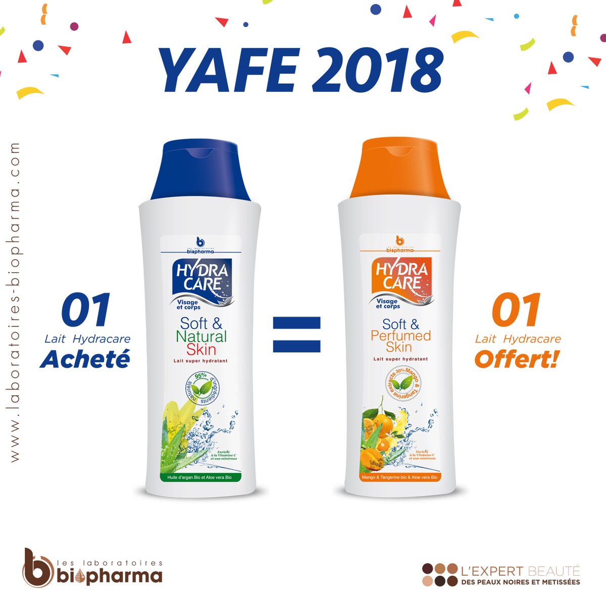 lab_biopharma's tweet photo. Commencez l'année en beauté en profitant de tous nos bons plans à YAFE 2018. Offres valables jusqu'au 06 Janvier 2019.
#HappyNewYear https://t.co/ERnKOns3Q4