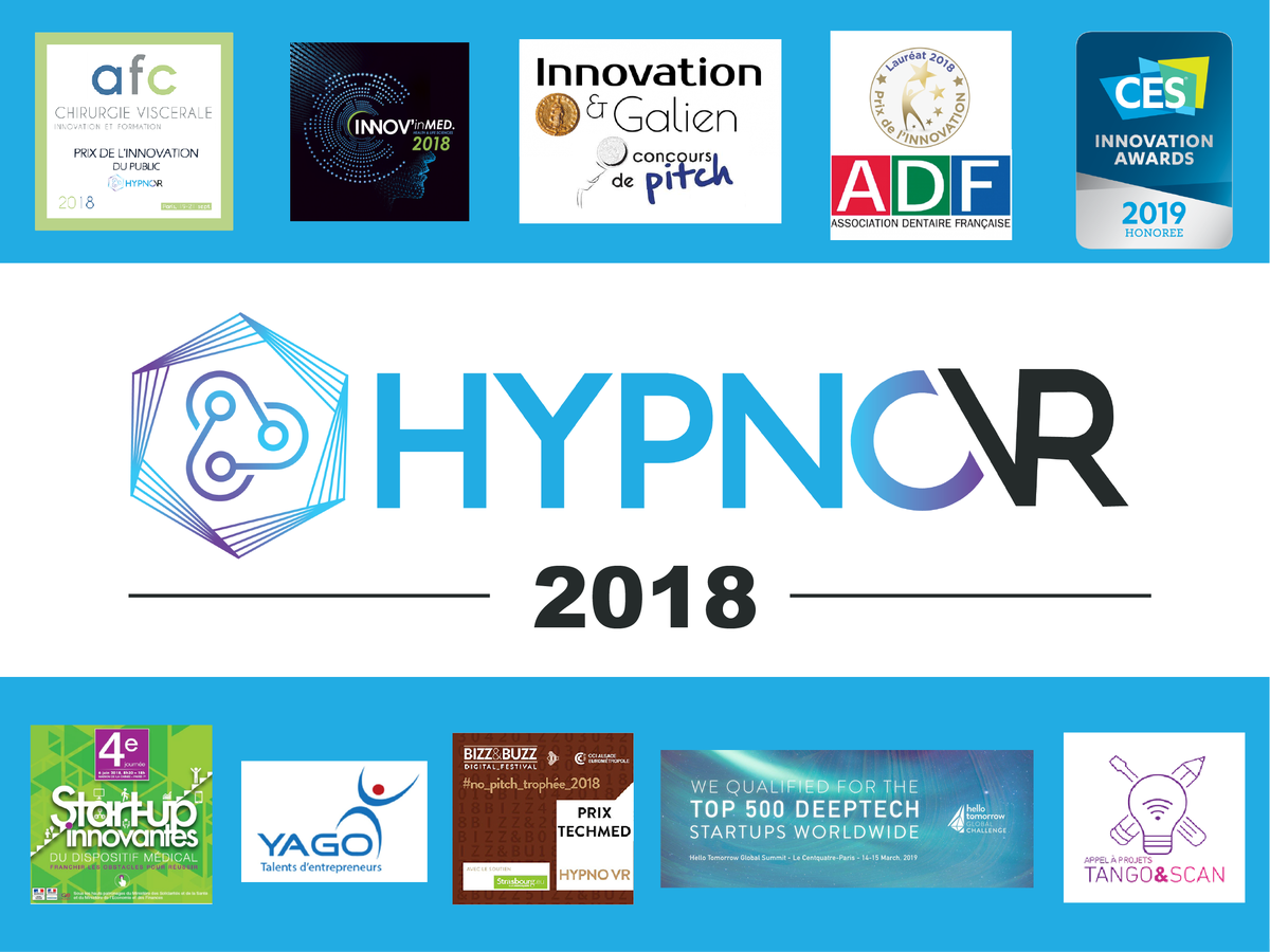 hypnovr's tweet photo. HYPNOVR vous souhaite une bonne année 2019 ! 2018 fut une très bonne année pour notre start-up et nous allons tout faire pour continuer à rendre les bénéfices de l'hypnose médicale accessibles au plus grand nombre.✊ #HYPNOVR #Hypnosemédicale #VR 
https://t.co/BGT0D9BsAC https://t.co/uxRqEpkVZM