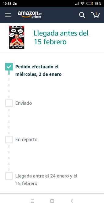 No me lo creo, pido tu libro @TheGrefgYT y yo pensaba que me llegaba antes de Reyes con el Prime  y no<a class="tags" target="_blank" title="On Twitter" href="/?out=eyJ0eXAiOiJKV1QiLCJhbGciOiJIUzUxMiJ9.eyJpYXQiOjE3MjYyNjU4NzEsImlzcyI6InR3cG9ybnN0YXJzLmNvbSIsIm5iZiI6MTcyNjI2NTg3MSwiZXhwIjoxNzU3ODAxODcxLCJyZWRpcmVjdF91cmwiOiJodHRwczovL3R3aXR0ZXIuY29tL1RoZUdyZWZnWVQifQ.Dj4nPgFaWzT7QrjMbDkNPQj3JCFHTidxZqUGeGaPrOoimIBfd_ZtxiaI9vaMFZdHmPd0w13VejnG23rdMHBIOQ">@TheGrefgYT</a><a href="/tag/akinator"class="tags"><span>#akinator</span></a>