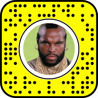 DigitalLND's tweet image. BA BARACUS NEW snap lens - scan with Snapchat to use it #snaplens #snapcode #snapchat #lensstudio #ateam