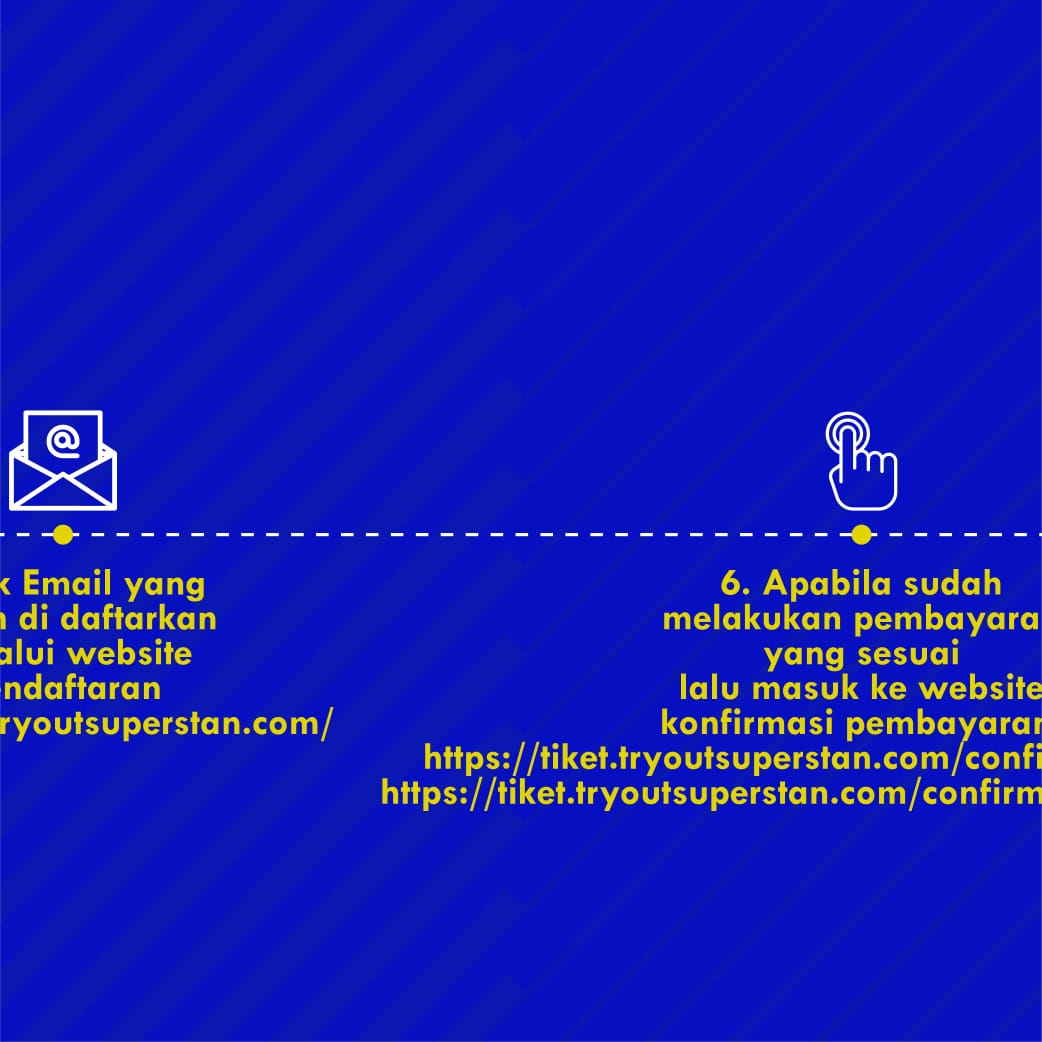 tryoutsuperstan's tweet photo. Hallo SuperSTANer 
.
Kalian masih bingung gimana caranya daftar @tryoutsuperstan , nah ini alur pendaftaran @tryoutsuperstan kalian bisa langsung akses https://t.co/ryZWxLhoDR dan ikuti langkah-langkahnya yaa :)
.
Info lebih lanjut bisa hubungi :
Line@ : @tryoutsuperstan https://t.co/Pc26hkHvZ1