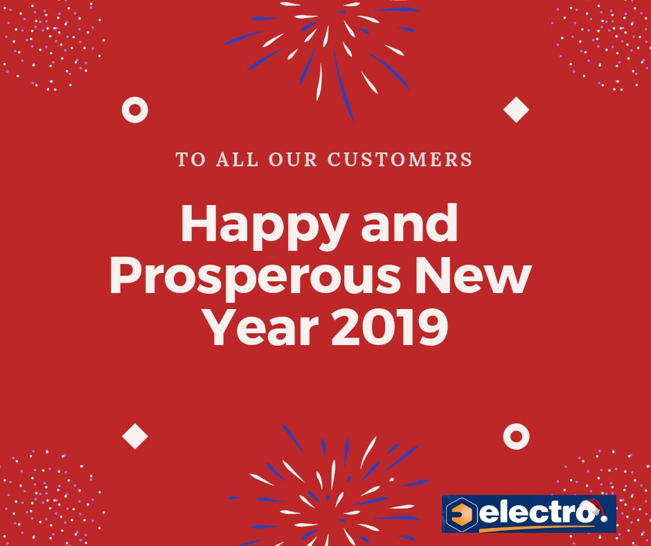 Happy New Year to all! Wishing you all the best in 2019
