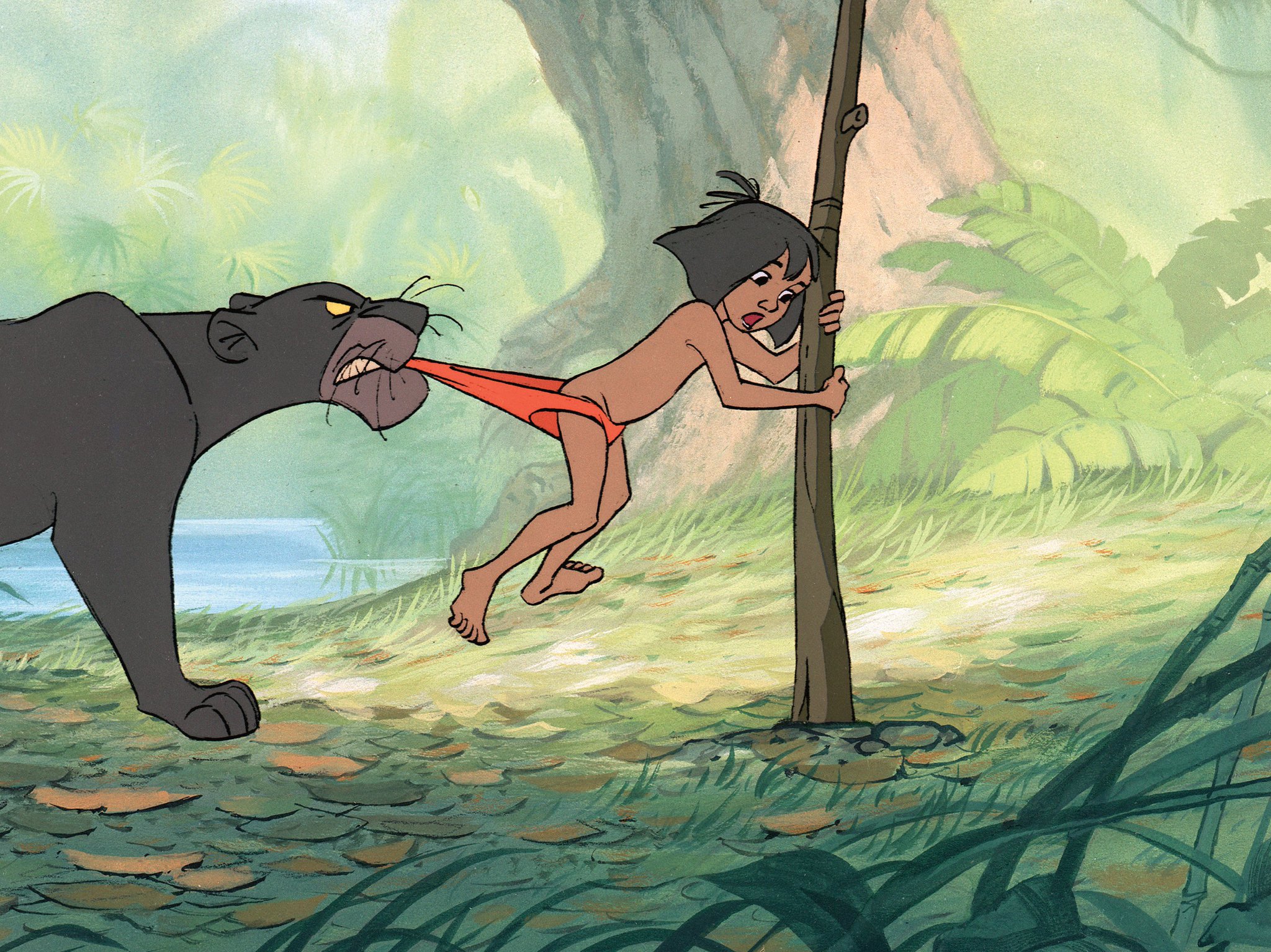 Disney IT on Twitter: "Mowgli vuole restare nella giungla! 