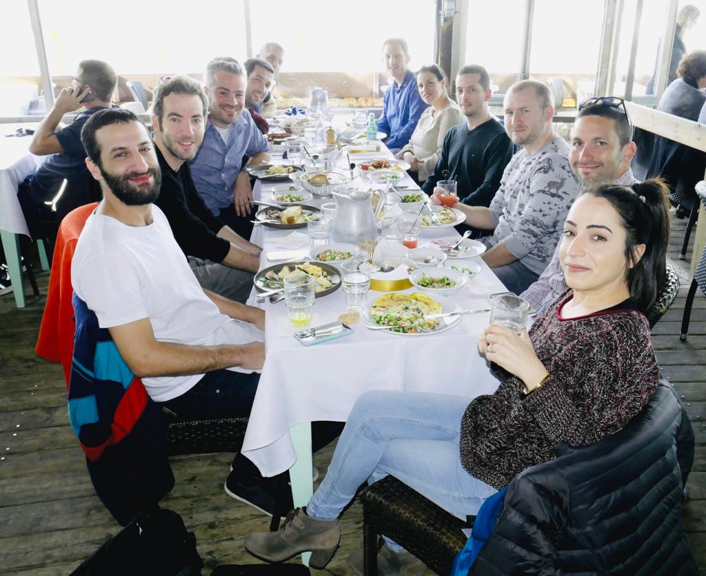 FleetonomyIO's tweet photo. Kicking off 2019 with this incredible #team at our company brunch by the sea. Looking forward to paving the road ahead together! Special thanks to our leadership that knows just how to spoil us :)
#Fleetonomy #startup #maas #smartmobility #autonomousvehicles https://t.co/DvgxANJsio