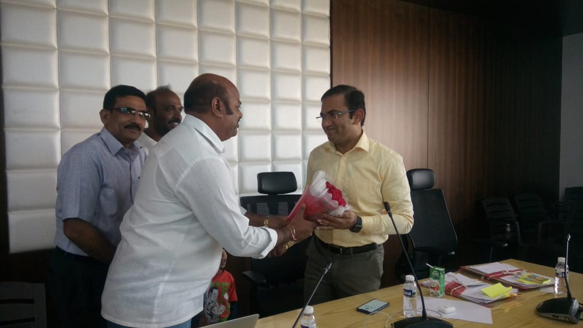 New year wishes to Zonal Commissioner Khairathabad Zone