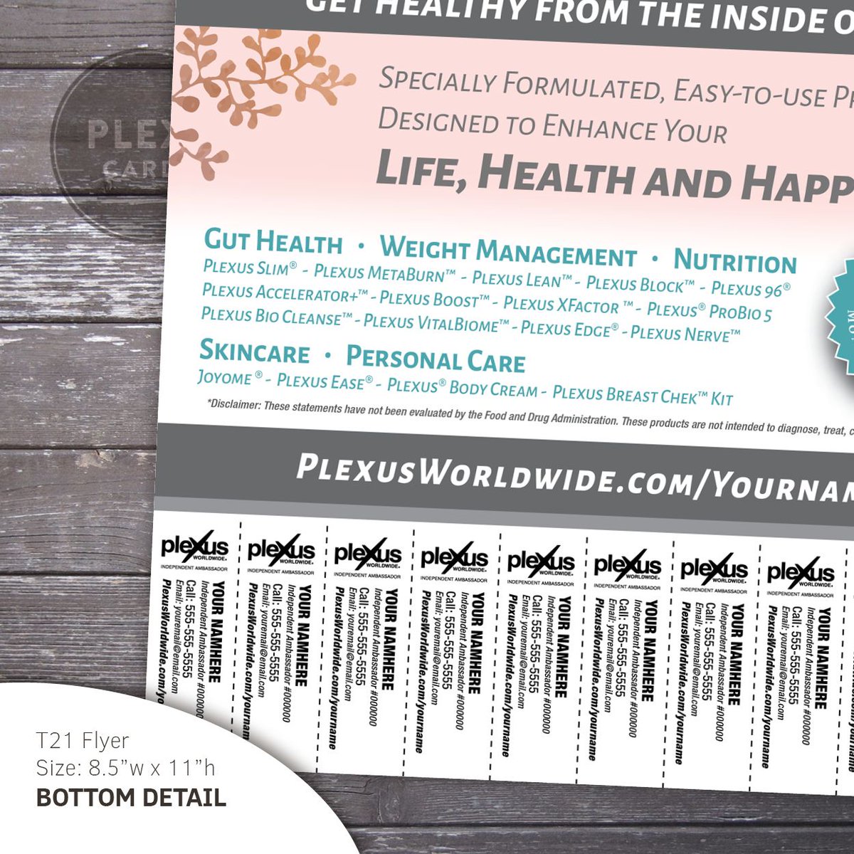 plexuscards's tweet photo. A customer on Etsy recently requested this flyer design based on an existing Business Card design that we have available. You can purchase this #plexus flyer, and matching Business cards and sample postcards at our Etsy shop today. 
https://t.co/ZY79IDrAjG https://t.co/z76qDnmP0W