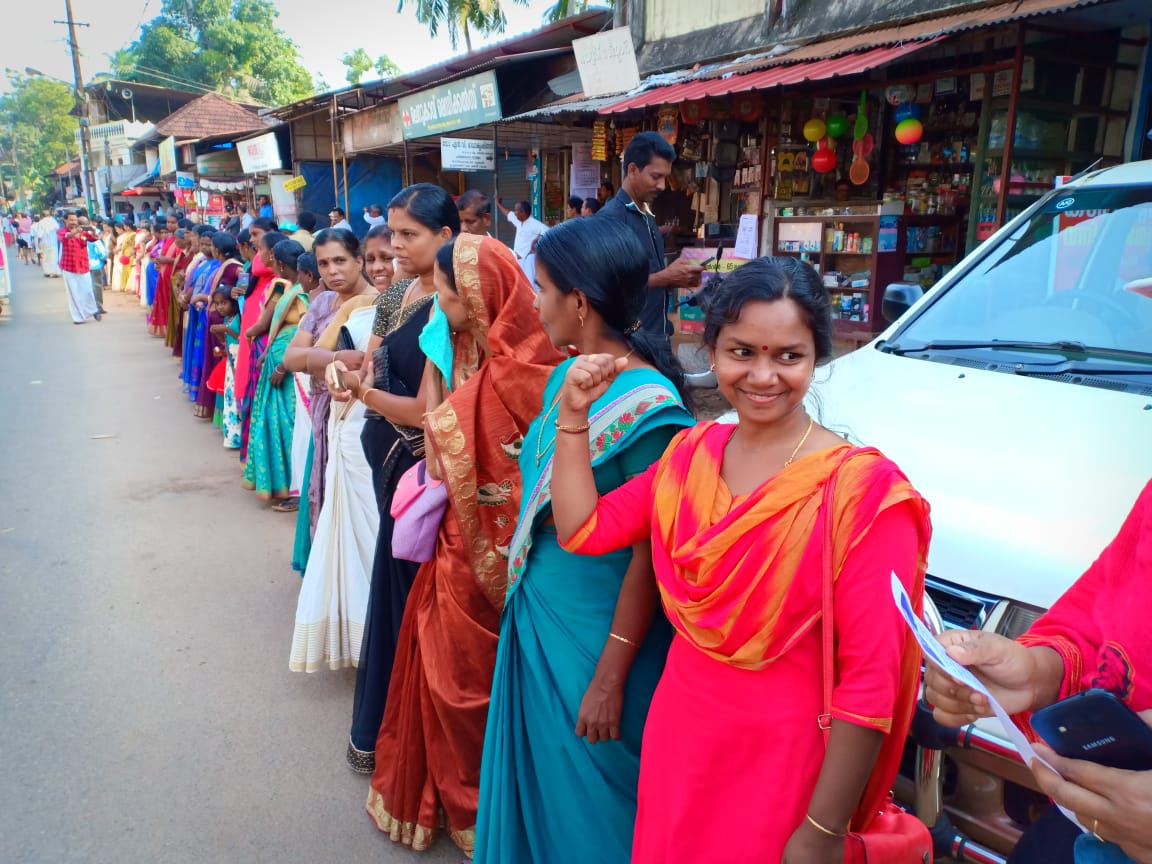 MeRatheesh's tweet image. From Malappuram 

#WomensWall 
#VanithaMathil 
#OurRenaissance
